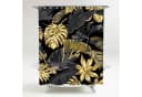 Sanilo Duschvorhang Golden Leaves Wasserdicht Anti-Schimmel Bild 3