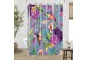 SANILO Duschvorhang Kolibri Bunt Polyester Wasserdicht Bild 1