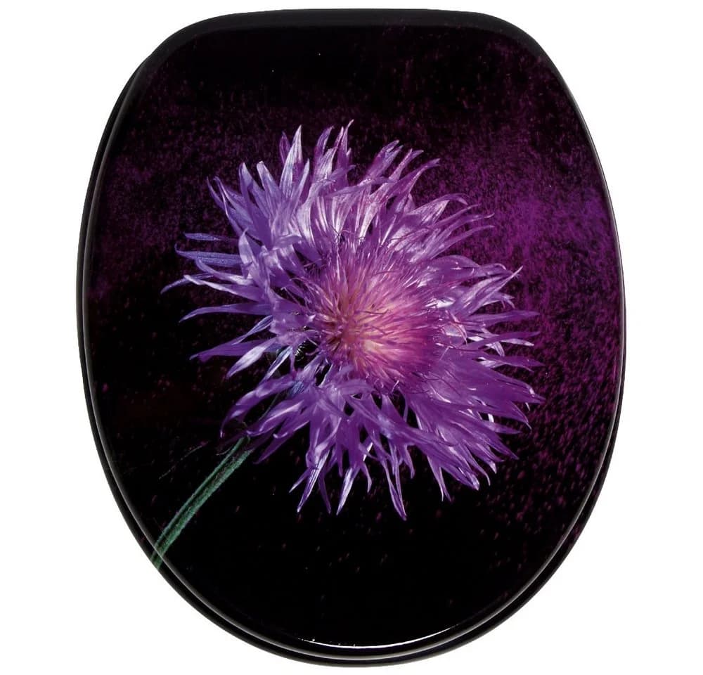 Sanilo Badaccessoire-Set 6-teilig Purple Dust mit WC-Sitz