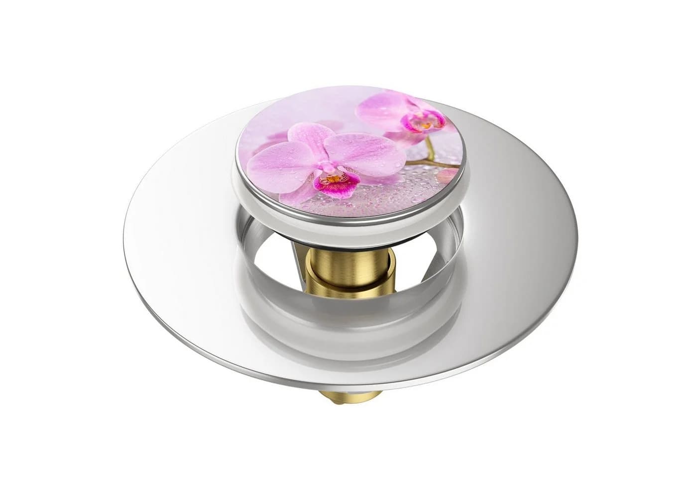 Sanilo Pop-Up Waschbeckenstöpsel Blooming Rosa - Bild 2