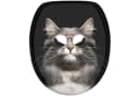 Sanilo WC-Sitz Cool Cat Schwarz Universell Verstellbar Bild 2