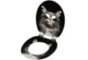 Sanilo WC-Sitz Cool Cat Schwarz Universell Verstellbar Bild 3