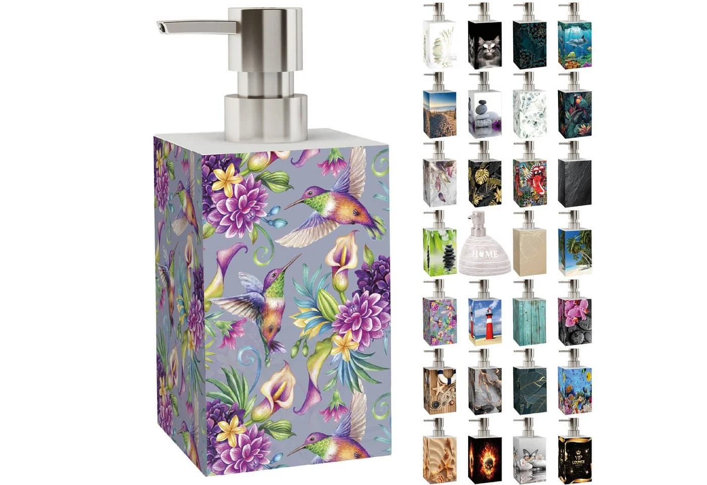 Sanilo Seifenspender mit Motiv, modernes & stylisches Design, stabile Pumpe, hochwertig - Bild 2