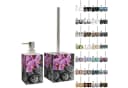 Sanilo Badaccessoire-Set mit Motiv, Seifenspender und WC-Bürste, 2-tlg., Desinfektionsspender, hochwertig & modern Bild 2