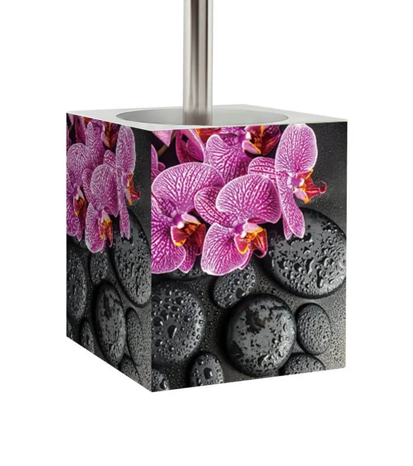Sanilo Badaccessoire-Set mit Motiv, Seifenspender und WC-Bürste, 2-tlg., Desinfektionsspender, hochwertig & modern - Bild 5