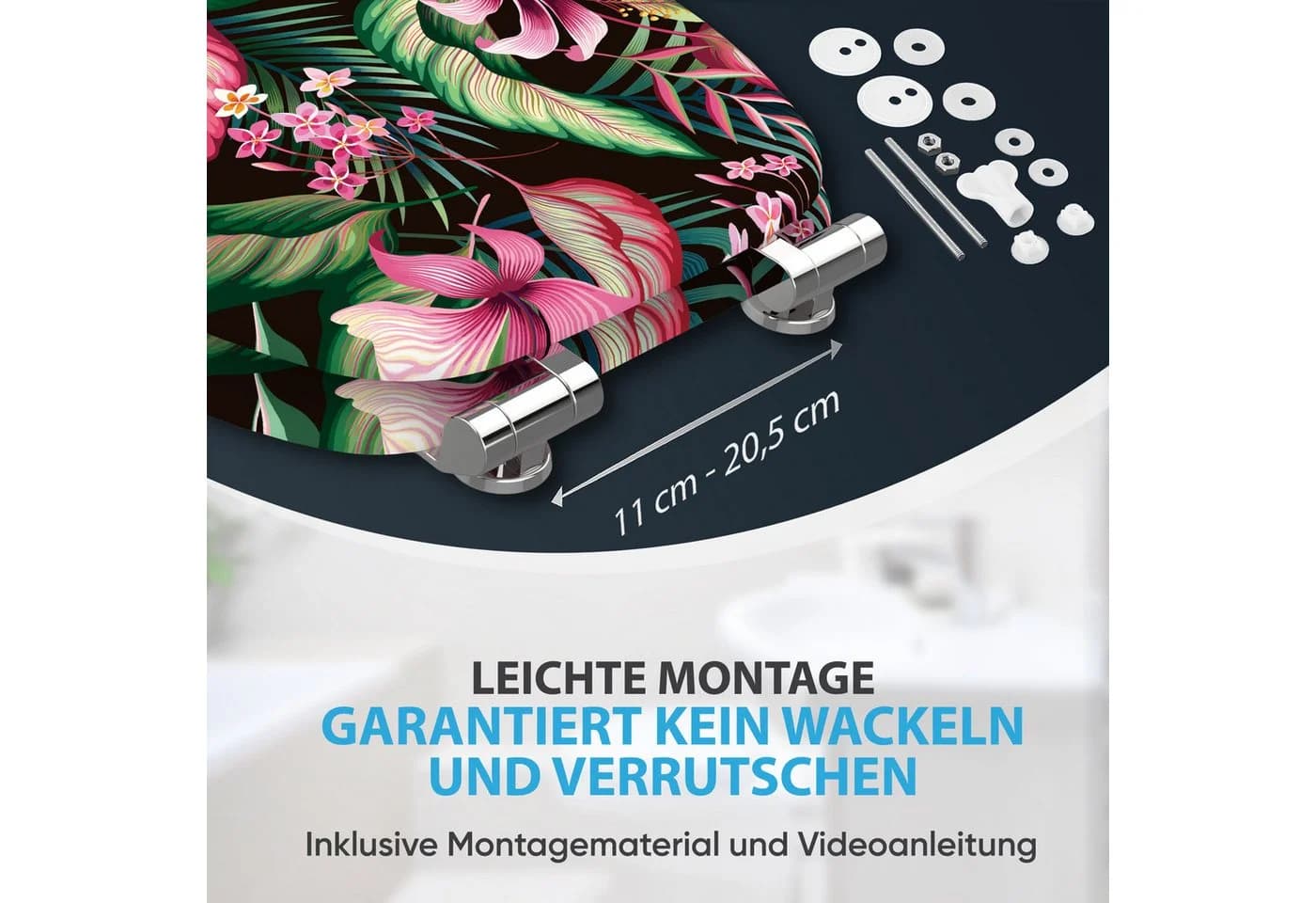 Sanilo WC-Sitz Bali Rosa mit Absenkautomatik - Bild 5