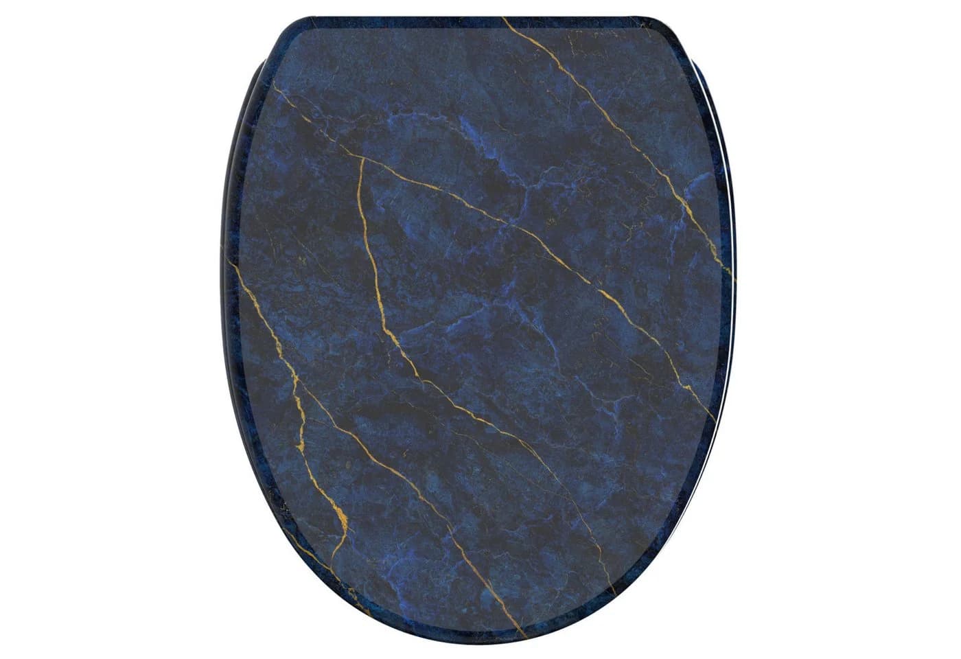 Sanilo WC-Sitz Marmor Darkblue mit Absenkautomatik & Quick Release - Bild 2