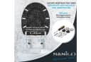 Sanilo WC-Sitz Floral Schwarz mit Absenkautomatik Bild 5
