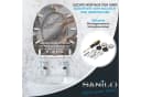 Sanilo WC-Sitz mit Absenkautomatik Grau Marmor Abstrakt Bild 5