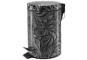 SANILO Kosmetikeimer Floral Schwarz 3L mit Absenkautomatik Bild 2