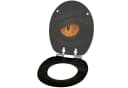 Sanilo WC-Sitz Black Eye Schwarz mit Absenkautomatik Bild 3