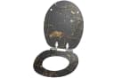 Sanilo WC-Sitz Shield Schwarz mit Absenkautomatik und verstellbaren Scharnieren Bild 3