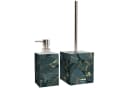 Sanilo Badaccessoire-Set 2-tlg. Grün Monstera Polyresin Bild 1