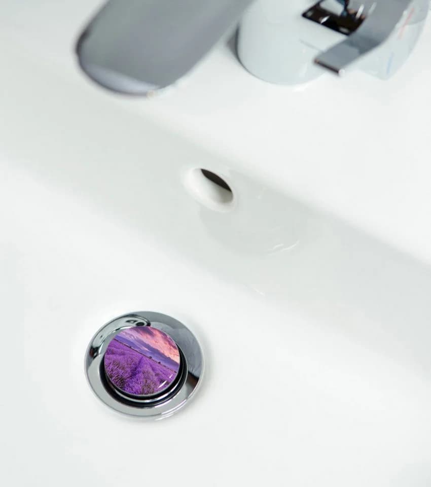 Sanilo Waschbeckenstöpsel mit Motiv, Ø 4 cm, hochwertig, universell, 100% wasserdicht