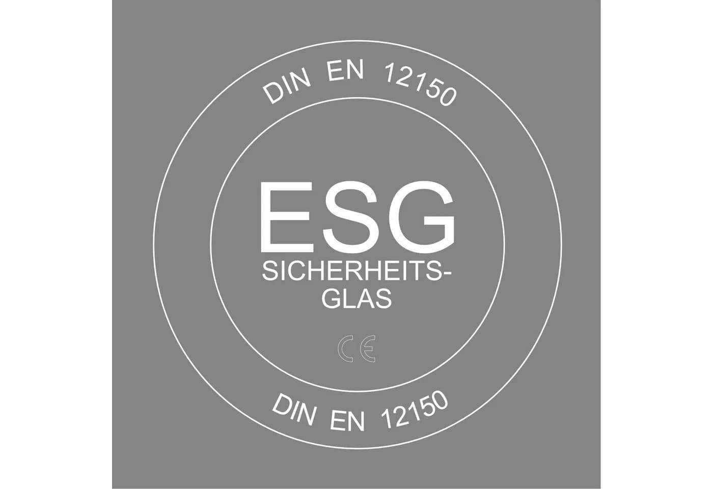 Teico Duschwand 8 mm ESG Glas türlos 120x200 cm - Bild 4
