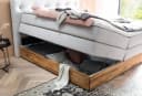 Belanoti Boxspringbett Marbo 180x200 mit Bettkasten und Visco-Topper Bild 1