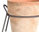Dekowunder Terracotta Übertopf mit Wandhalterung Landhausstil Bild 1