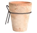 Dekowunder Terracotta Übertopf mit Wandhalterung Landhausstil Bild 2