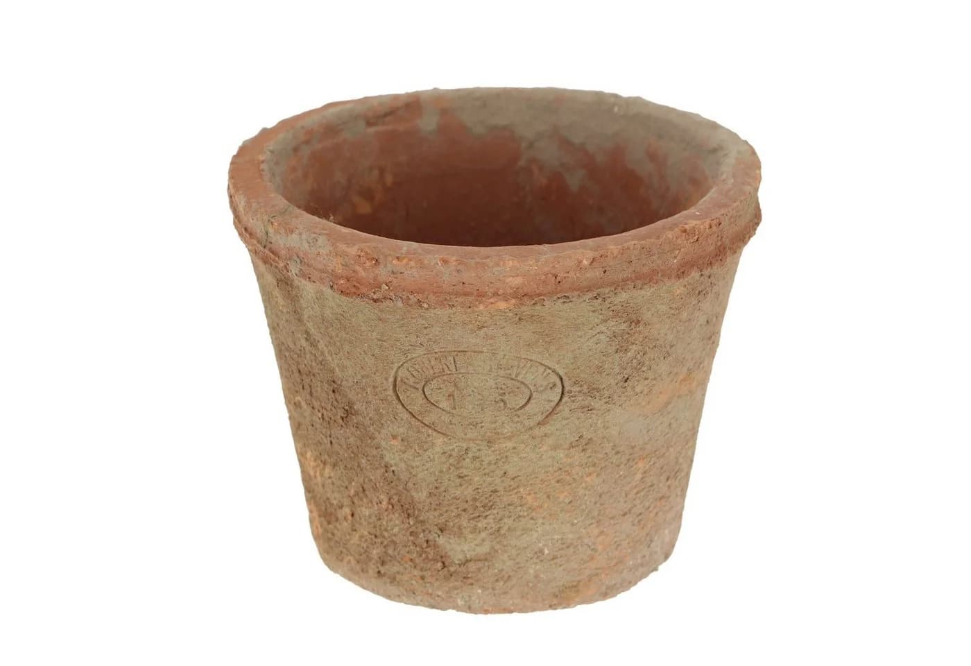 Dekowunder Terracotta Übertopf Landhausstil mit Ablaufloch - Bild 3
