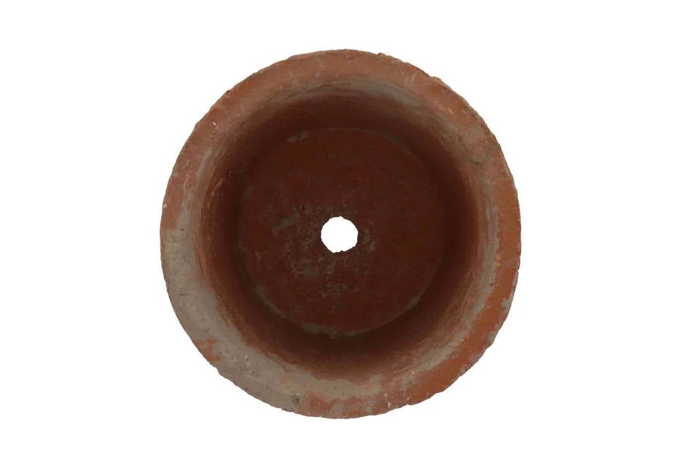 Dekowunder Terracotta Übertopf Landhausstil mit Ablaufloch - Bild 4