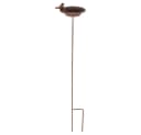 Dekowunder Vogeltränke Elegante Vogeltränke auf einem Stab Antik-braun Bild 1