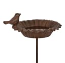 Dekowunder Vogeltränke Elegante Vogeltränke auf einem Stab Antik-braun Bild 2