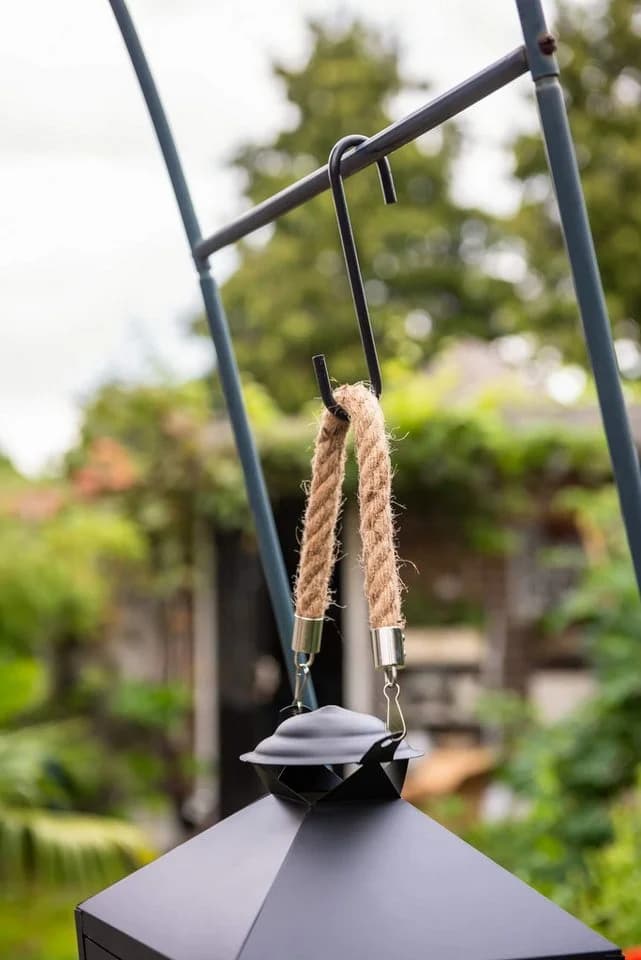 Dekowunder Wandhaken Kleiner S-Haken aus Eisen 15 cm – stabiler Halter in Schwarz - Bild 3