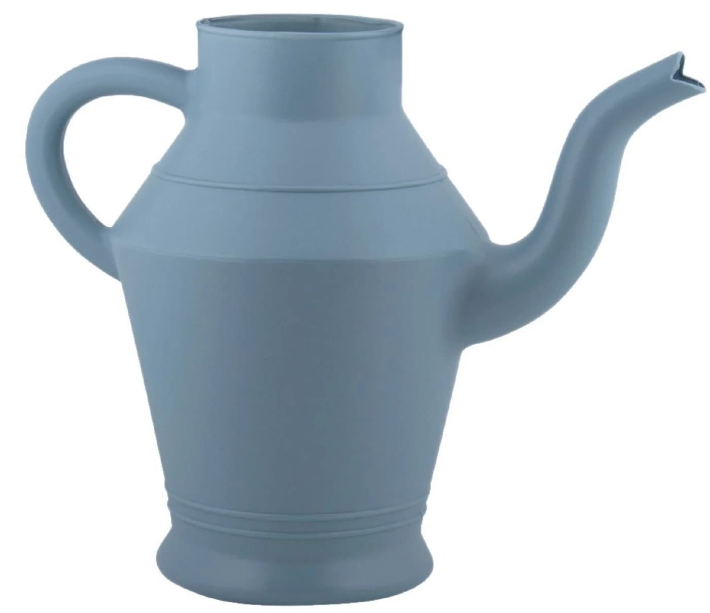 Dekowunder Retro Gießkanne 2 Liter Kunststoff Blau/Grün/Weiß - Bild 3