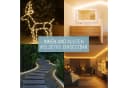 COZY HOME LED-Lichterkette Schlauch 200 LEDs 12m Solar & Stecker Bild 3