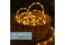 COZY HOME LED-Lichterkette Schlauch 200 LEDs 12m Solar & Stecker Bild 5