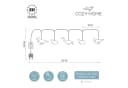 COZY HOME LED-Lichterkette Dino 12 LED Warmweiß Batterie Stecker Bild 4