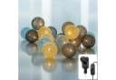 COZY HOME LED-Lichterkette Cotton Balls 6m Warmweiß 20 LEDs Strombetrieben Bild 2