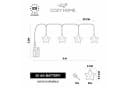 COZY HOME LED Lichterkette Sterne 20x App-Steuerung Dimmbar Bild 5