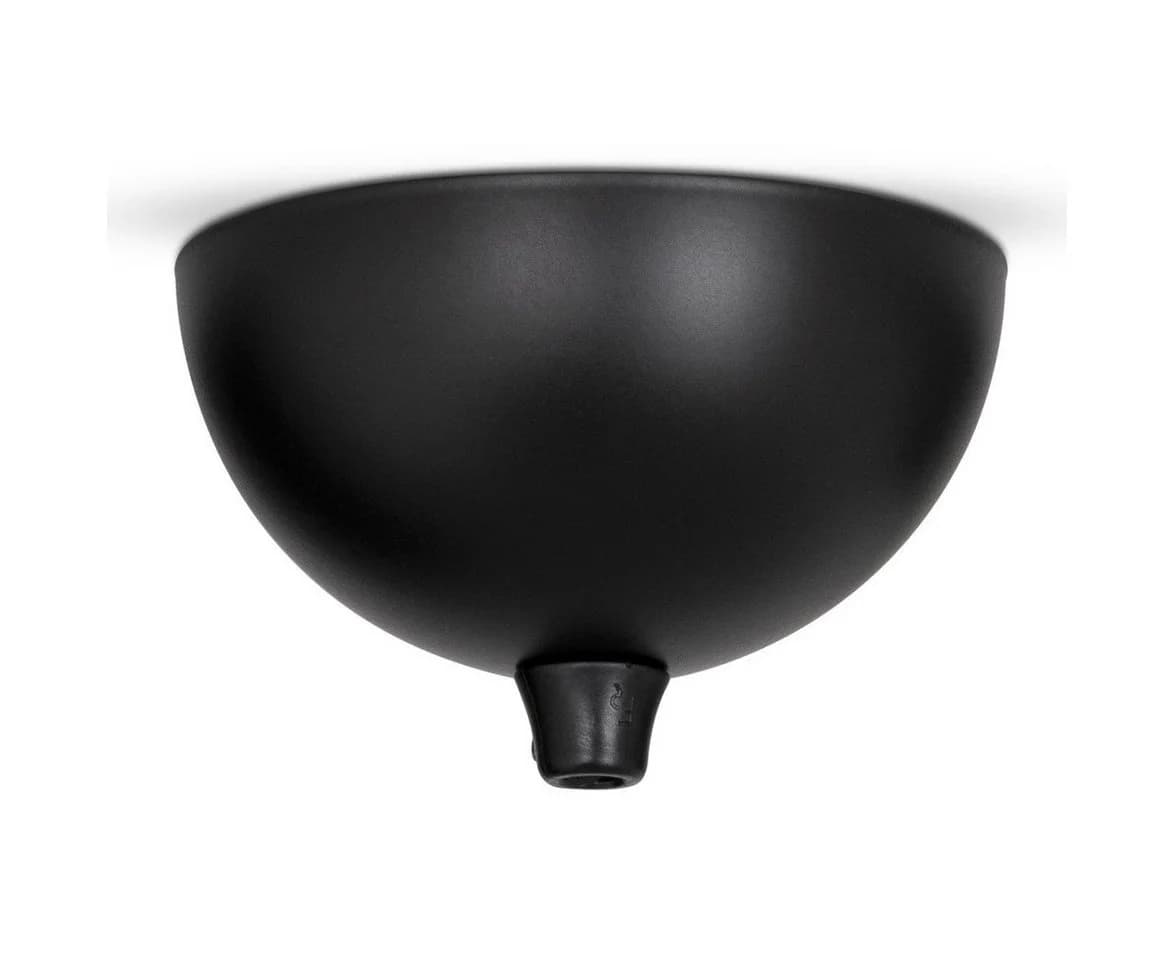 Lightstock Lampen Baldachin Halbrund Schwarz Klemmnippel - Bild 2