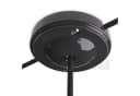 Lightstock Lampenbaldachin Porzellan Modern Retro Schwarz Ø 10 cm Bild 2