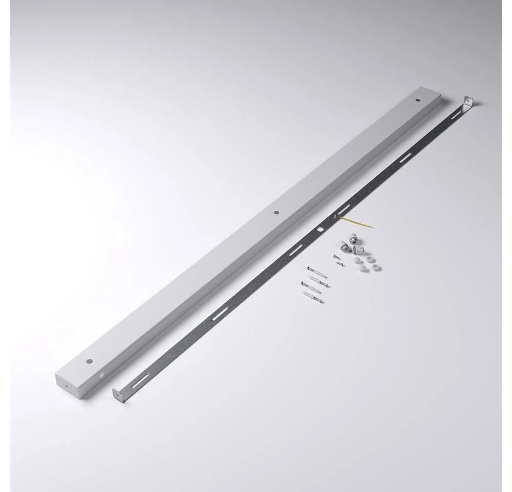 Lightstock Deckenleuchte Baldachin Weiß 110cm