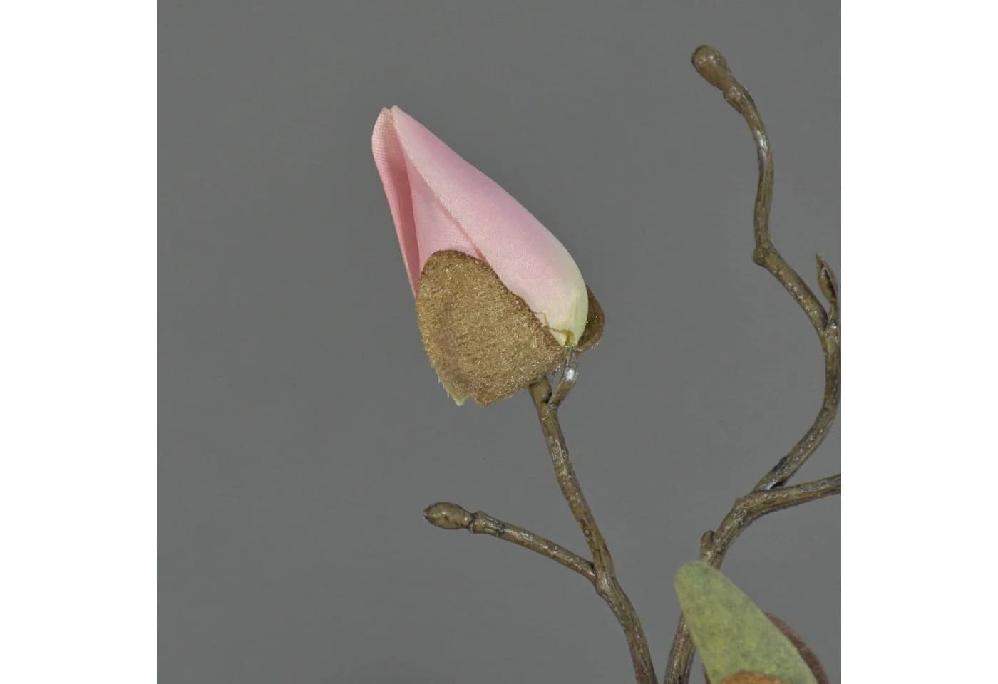 Kunstzweig Künstlicher Magnolien Zweig MALBINE Weiß-Rosa 50cm artplants - Bild 4