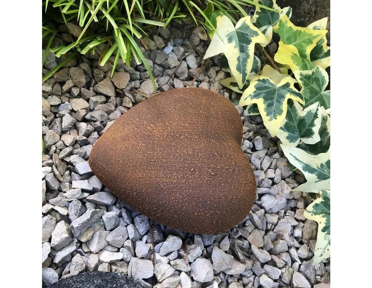 Radami Grabherz Steinguss 13cm Rost-Optik Dekoherz - Bild 3