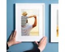 PHOTOLINI Passepartout mit Schrägschnitt Weiß Bild 3