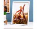 PHOTOLINI Bilderrahmen Modern Weiß MDF Acrylglas 20x25 cm Bild 1