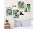 PHOTOLINI Bilderrahmen 6er Set No.8 Natur MDF Holz Acrylglas Bild 4