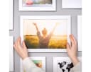 PHOTOLINI Bilderrahmen 10er Set Weiß MDF Holz Bild 4
