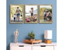 PHOTOLINI Bilderrahmen 10er Set Gold MDF Acrylglas DIN A4 Bild 1