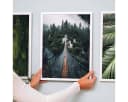 PHOTOLINI Bilderrahmen 3er Set Weiß MDF Acrylglas 30x45 cm Bild 4