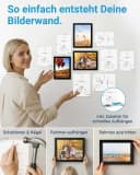PHOTOLINI Bilderrahmen Set 10er Set No.3 MDF Holz Acrylglas Bild 5