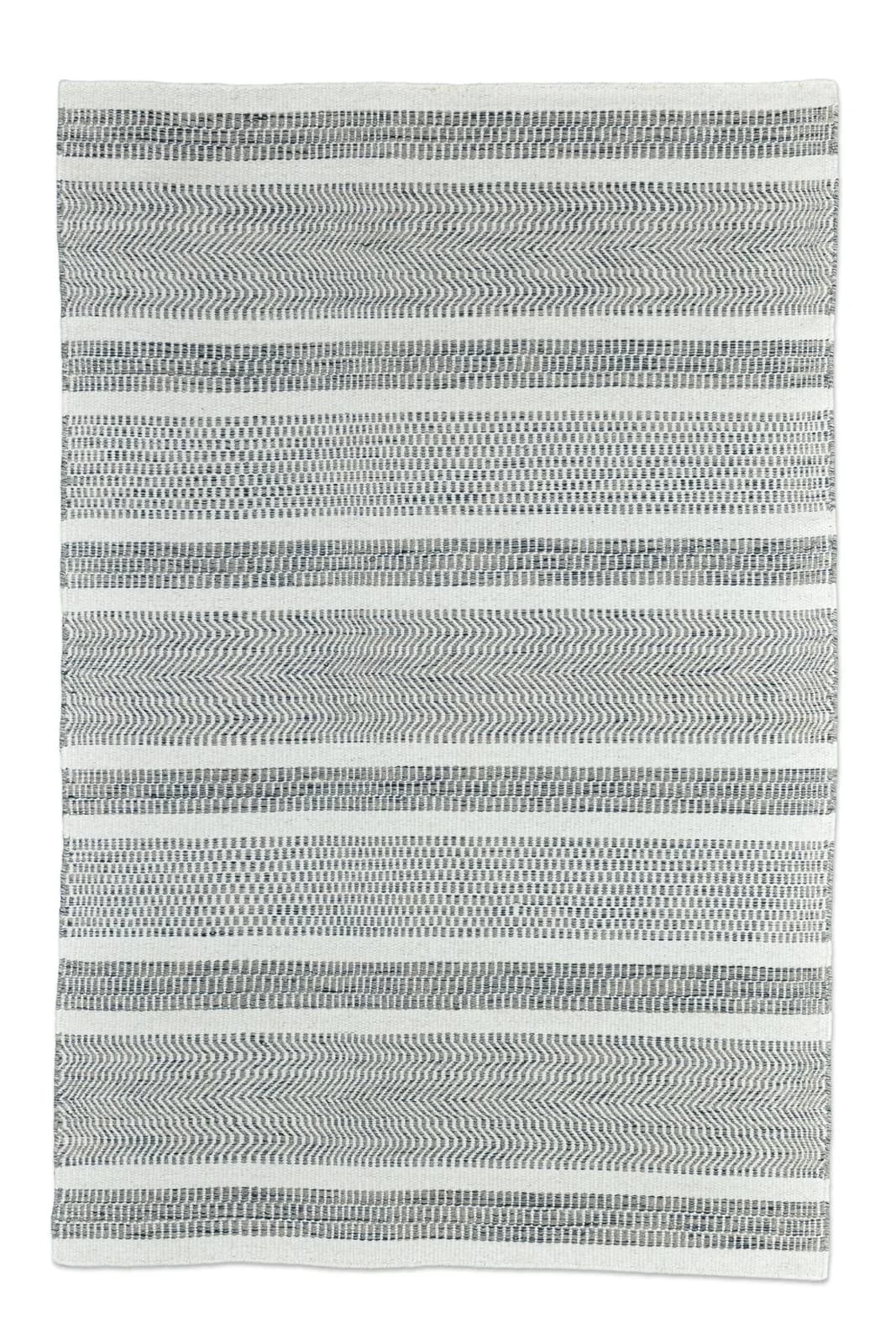 Wollteppich OTTO HOME "Prenten" Natur Grau Handgewebt