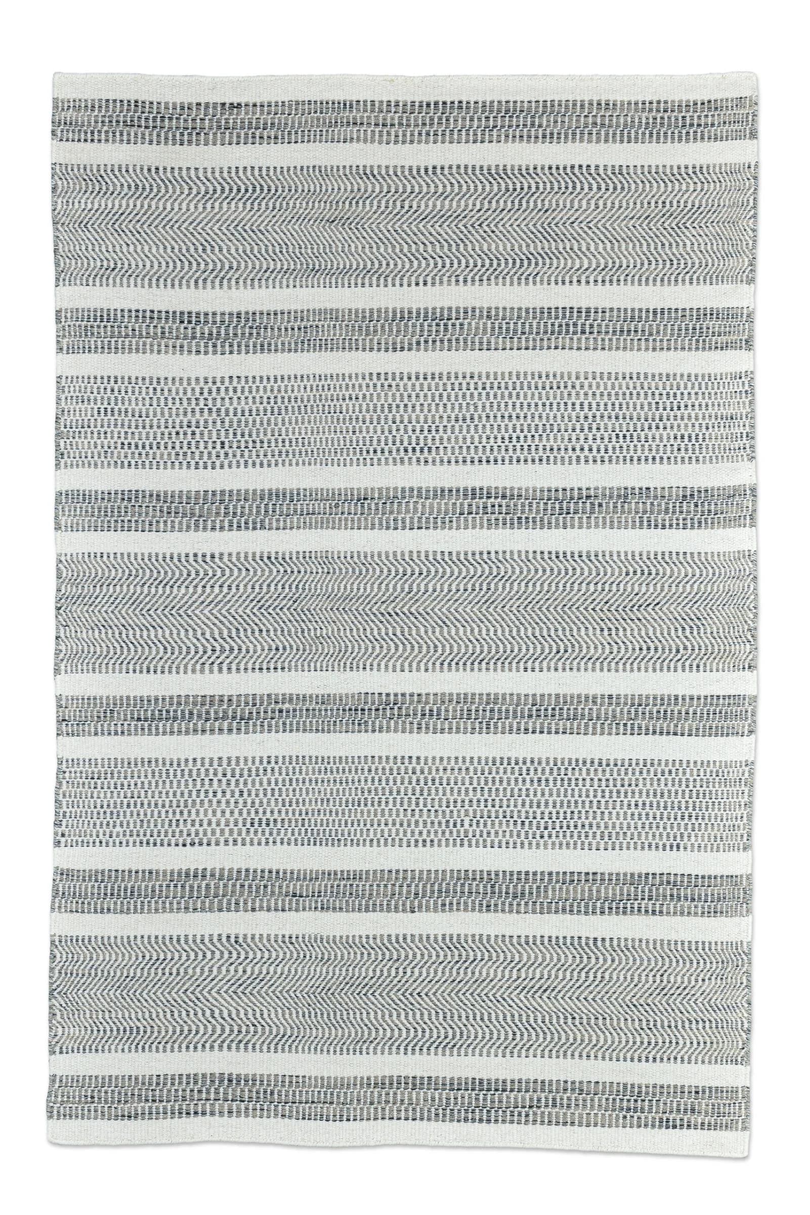 Wollteppich OTTO HOME "Prenten" Beige/Grau 130x190 cm Schurwolle