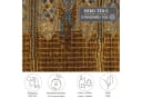 GINO FALCONE Outdoor-Africa 38 Teppich Gold Ethno Style Bild 3