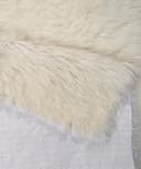 THEKO Wollteppich FLOKOS 1250 Beige Natur Handgewebt Flokati Bild 4