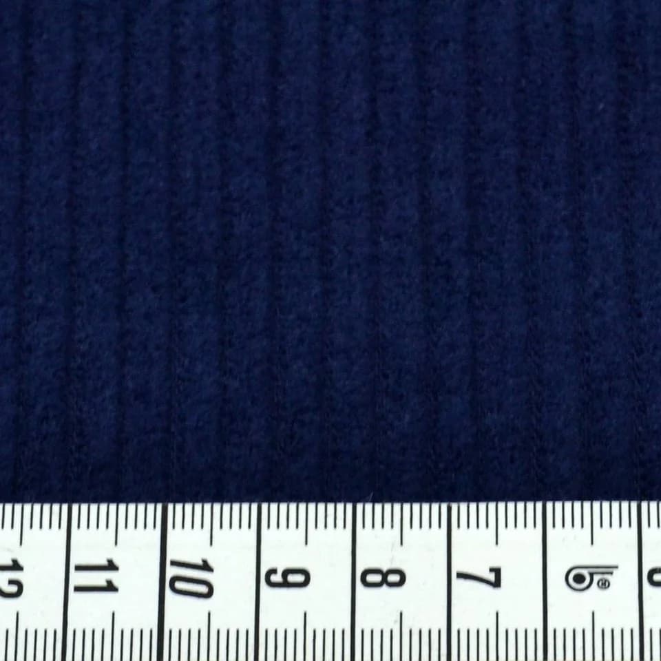 MAGAM-Stoffe Breitcord "Yanis" 100% Baumwolle Dunkelblau - Bild 3